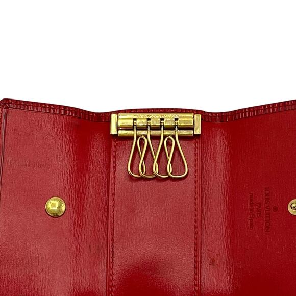 Louis Vuitton Vintage Authentic Red Keyholder - Picture 3 of 7
